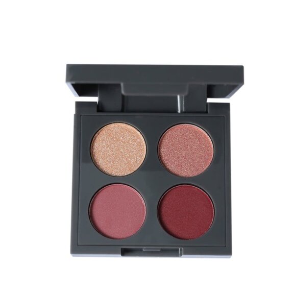 KAB Cosmetics Pressed Pigment Quad Eyeshadow Plum Fairy Palette Eye Makeup New - Picture 1 of 3